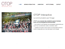 Tablet Screenshot of otop-interactive.com